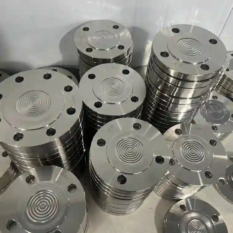 Flange part used in the manufacturing of diaphragm sealing systems