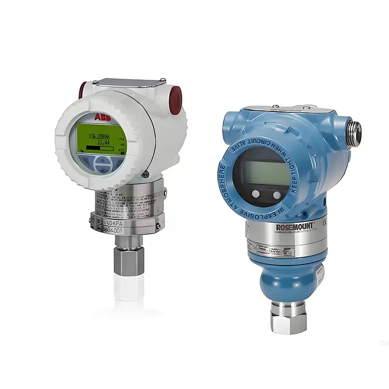 Rosemount and ABB brands pressure transmitters