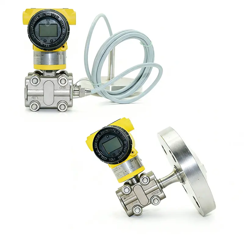 jingfeng flange mounted differential pressure transmitter and capillary differential pressure transmitter