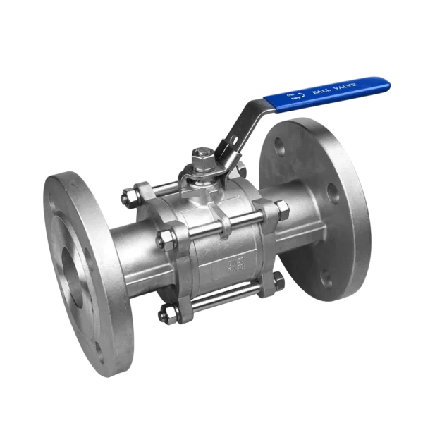 3 PC Flanged Ball Valve