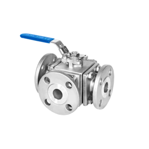3-way-flanged-ball-valve