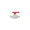 6000psi Stainless Steel 316L Dual Ferrules Ball Valve