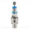 Angle Type Male Needle Valve from SIYelectric