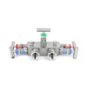 Coplanar 5-Valve Manifold for Differential Pressure Transmitter