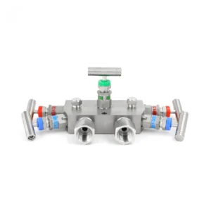 Coplanar 5-Valve Manifold for Differential Pressure Transmitter
