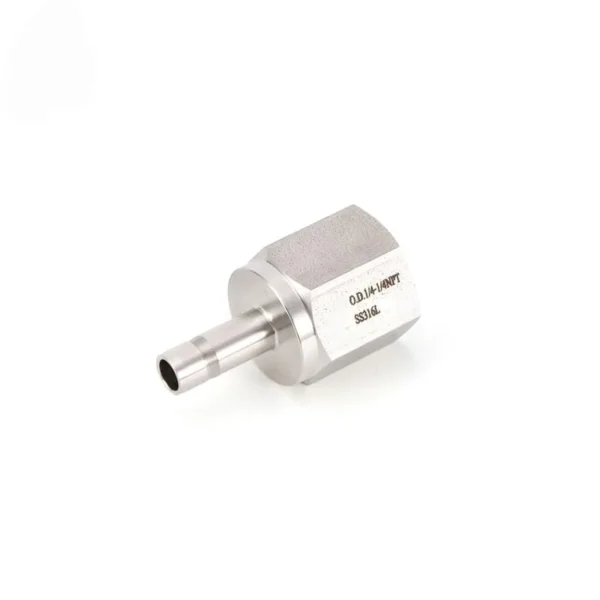 Female Adapter for Pressure Instrument and Process Tubing