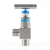 Instrumentation Angle Needle Valve with Screwed Bonnet