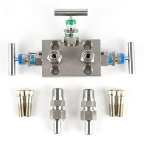 Integral Three Valve Manifold