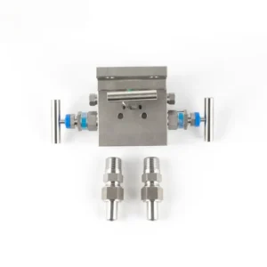 T Type Three Valve Manifold for Differential Pressure Transmitter